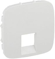 Лицевая панель Legrand Valena Allure для 1-м. розетки RJ11/RJ45 белый картинка